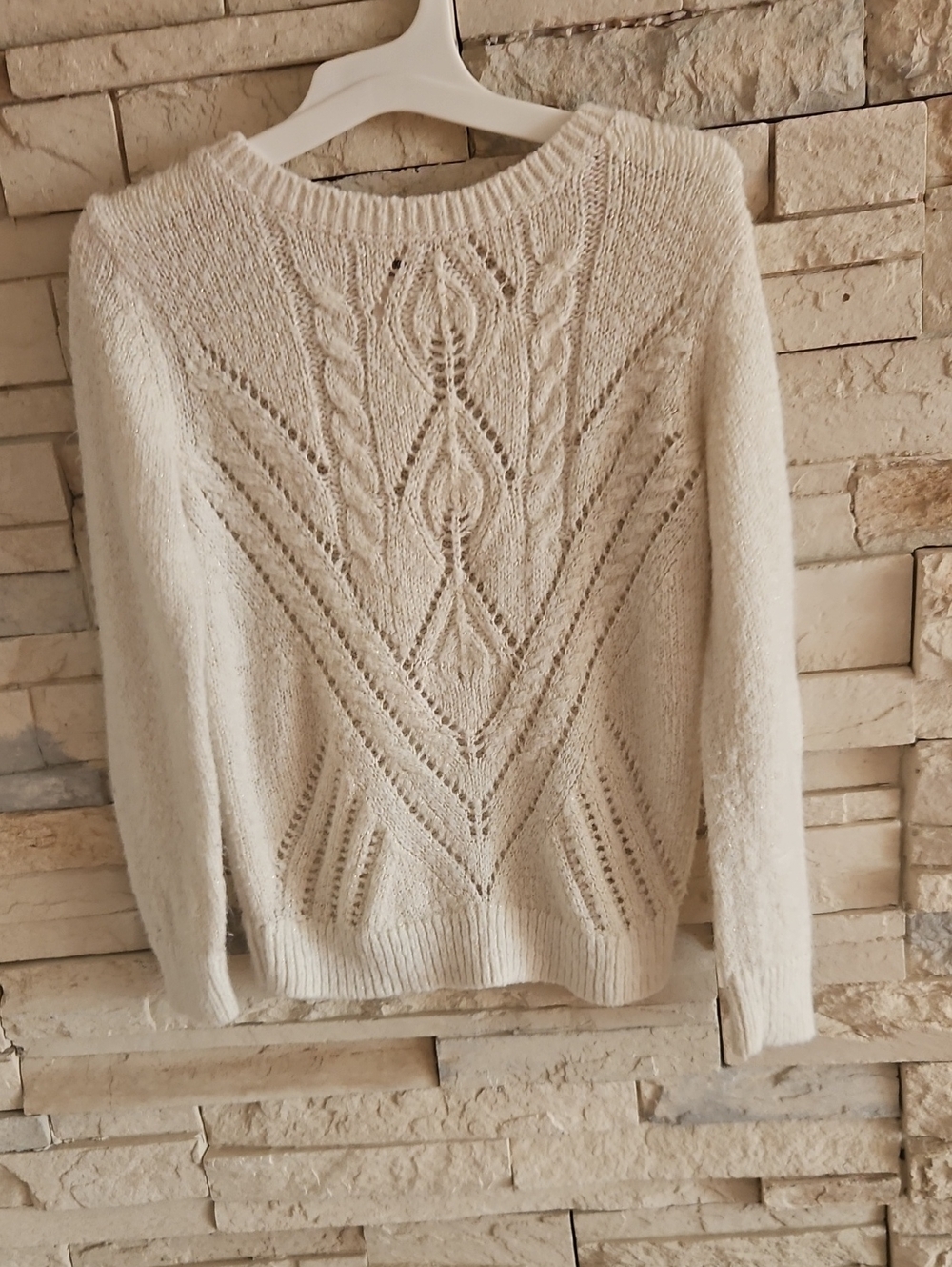 OshKosh B'gosh Cream Kid's Size 5 Sweater